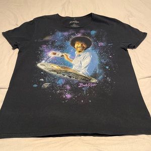 Bob Ross Mens Large T-Shirt